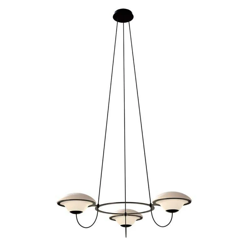 

Medieval vintage restaurant chandelier designer minimalist retro niche personality UFO Frisbee