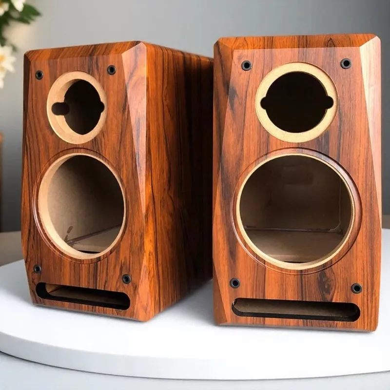

Suitable for 6.5-inch Maze Speaker Empty Box Body Two-way Bookshelf Wooden To Car Speaker Test HIFI Audio Shell