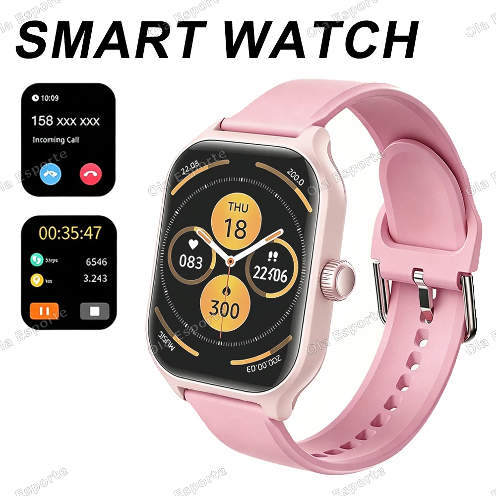 HD Display Smart Watch for Android and iOS, 1.83 Inch