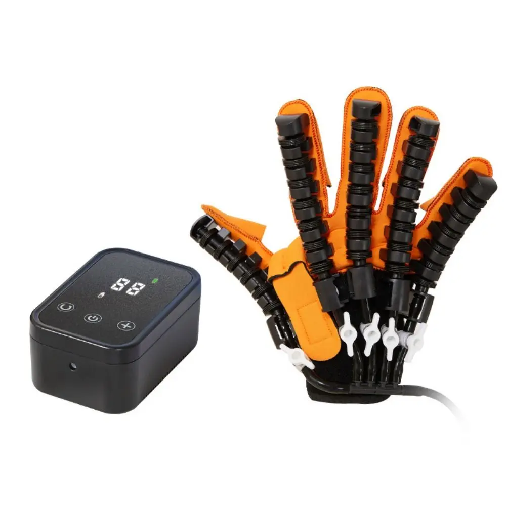 Electric Hand Rehabilitationilitation Robot Glove Intelligent Pneumatic Finger Trainer Five Finger Mirror Image