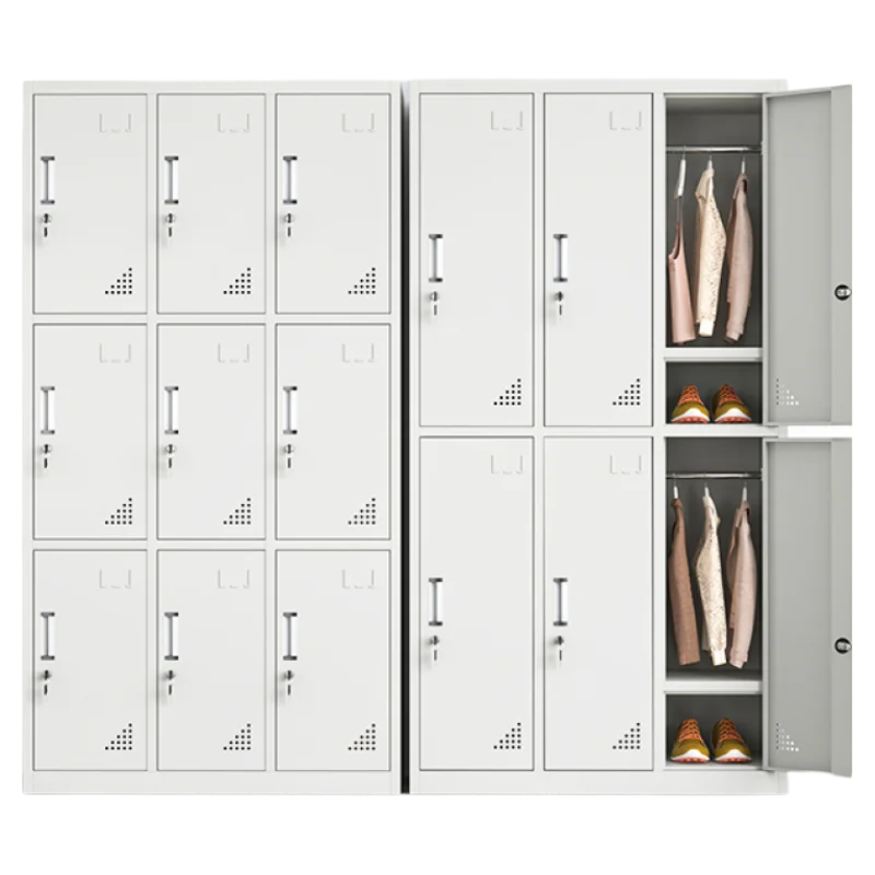 Steel, iron with lock locker, change wardrobe shoe cabinet
