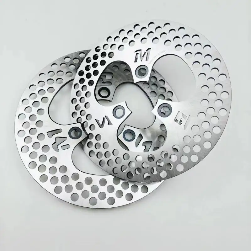 1Pc 3 Hole Brake Disc High Performance Stainless Steel 200mm 220mm Front Rear Rotor for Go Kart E-Scooter Modification