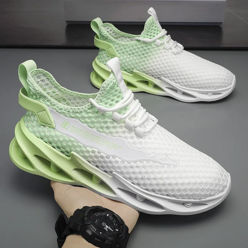 Breathable Large Mesh Sports Shoes for Women, Men's Uppers, Sports and Casual Shoes, Trendy Brands, All-match Trendy Shoes