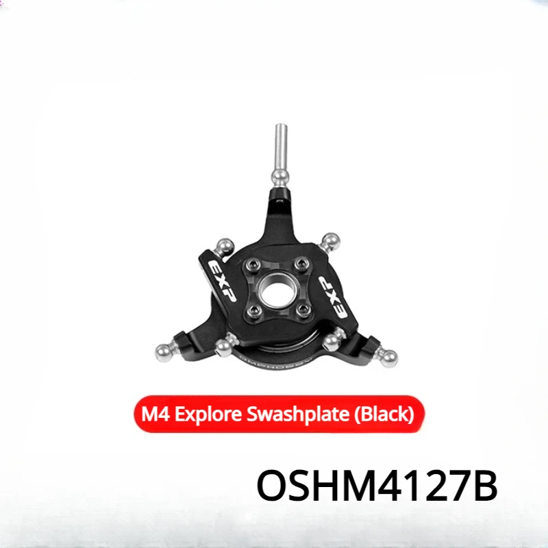 OMPHOBBY M4 Explore RC Helicopter Spare Parts Exploration Edition - Tilting Disc M4 Explore Swashplate (Black) OSHM4127B