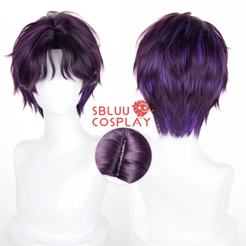 SBluuCosplay 게임 사랑과 Deepspace Rafayel 코스프레 가발 늑대 꼬리 헤어 스타일 할로윈 파티