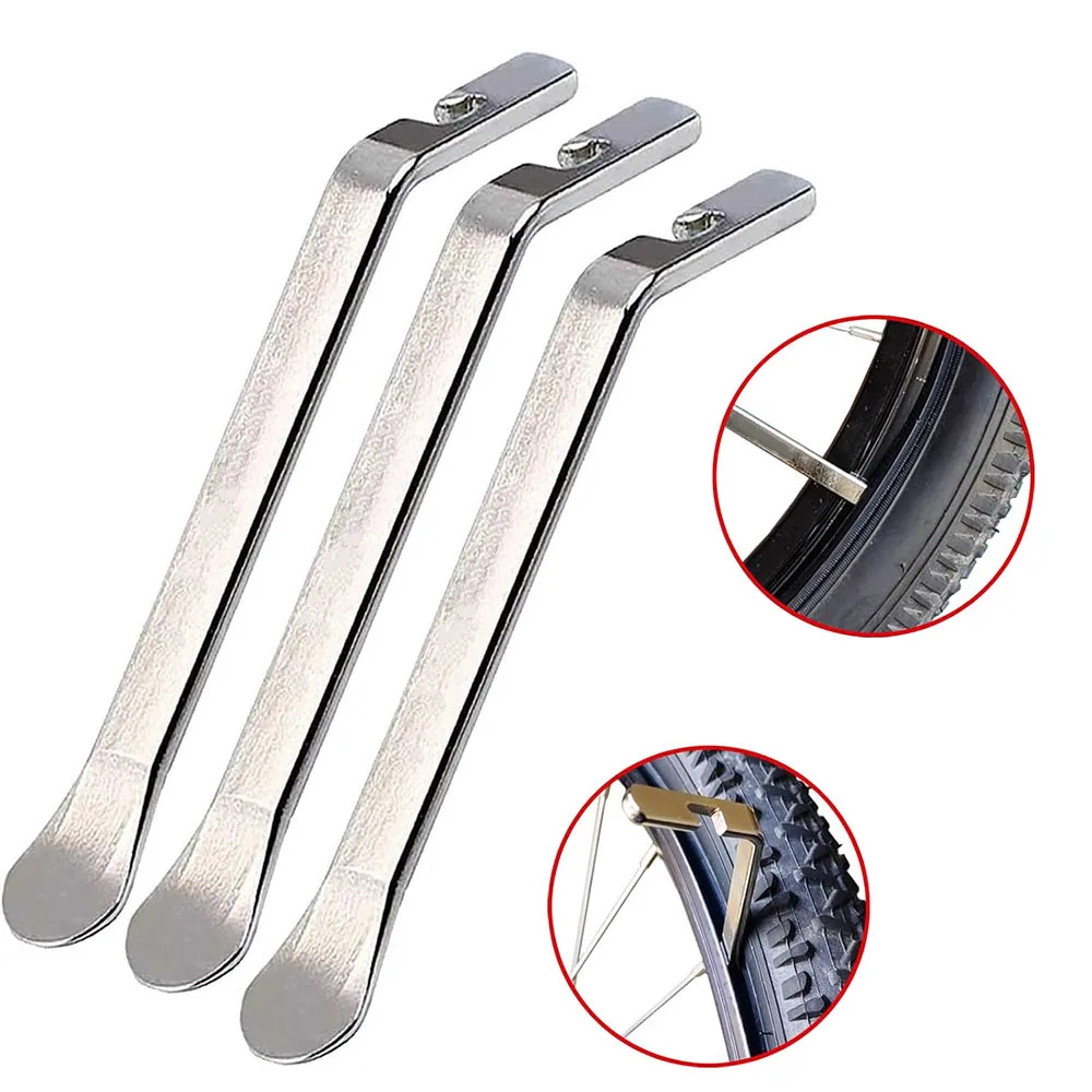 

1/3pcs Bicycle Tire Lever Premium Hardened Stainless steel Levers to Repair Bike Tube,Cycling Tire Repair Tool
