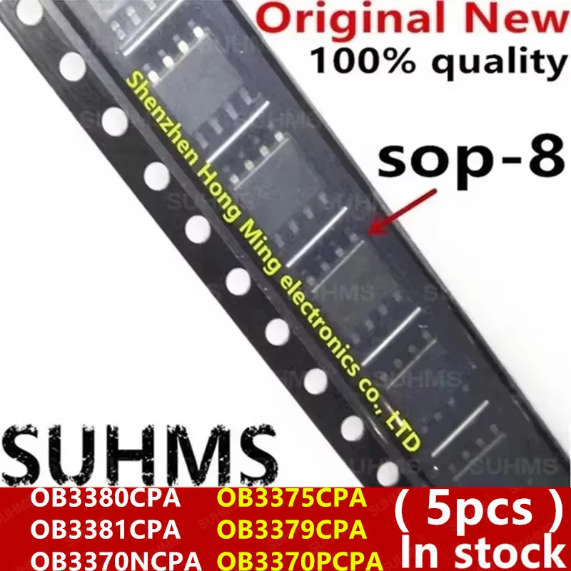 (5piece) New OB3375CPA OB3379CPA OB3375 OB3379 OB3370PCPA OB3370PCP OB3370NCPA OB3370NCP OB3380CPA OB3381CPA OB3380 OB3381 SOP-8