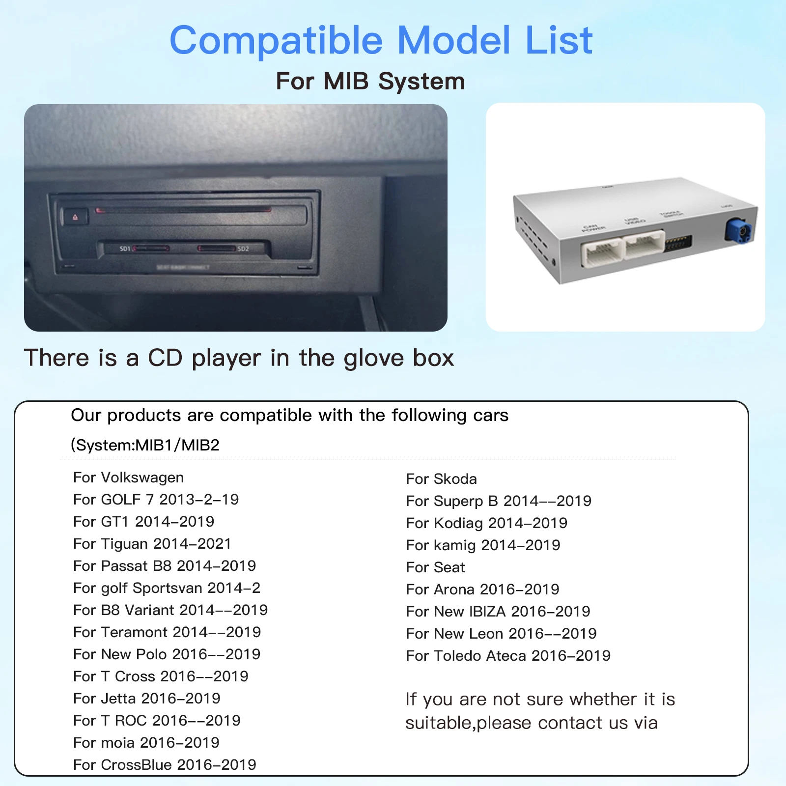 Nuovo Carplay Wireless e Android Auto Per VW Golf 7 Tiguan Lamando Magotan Phideon Teramont Con supporto MIB1/MIB2 AirPlay