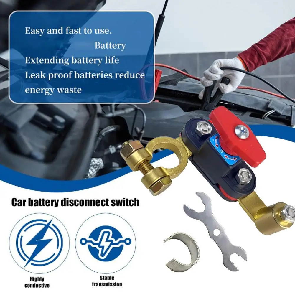 مفتاح فصل البطارية عالي التحمل للمركبات، عازل قطع رئيسي للبطارية العالمية لشاحنة سيارة RV Marine