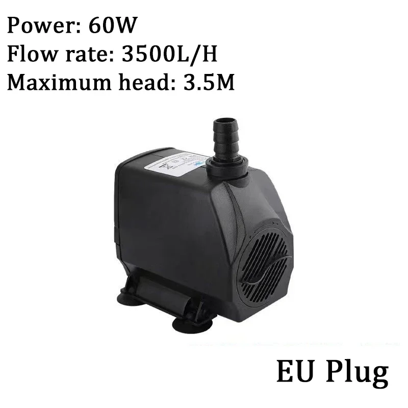 10/16/25/35/45/60/85/115W Ultrastille Dompelpomp Fontein Pomp Filter Visvijver Aquarium Waterpomp Tank Fontein AC220V