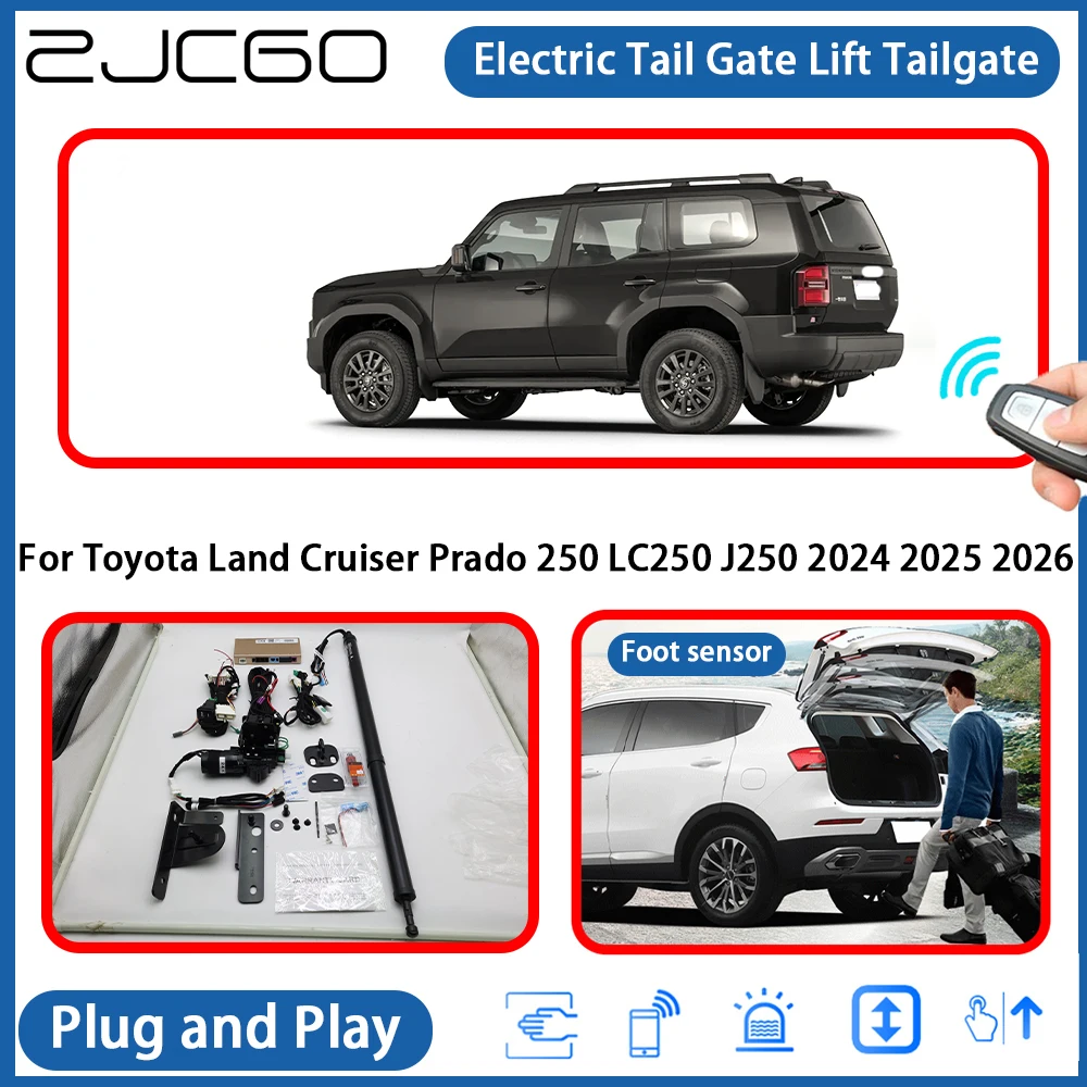 for Toyota Land Cruiser Prado 250 LC250 J250 2024 2025 2026 Automatic Powered Tailgate Power Liftgate Electric Tail Gate Lif