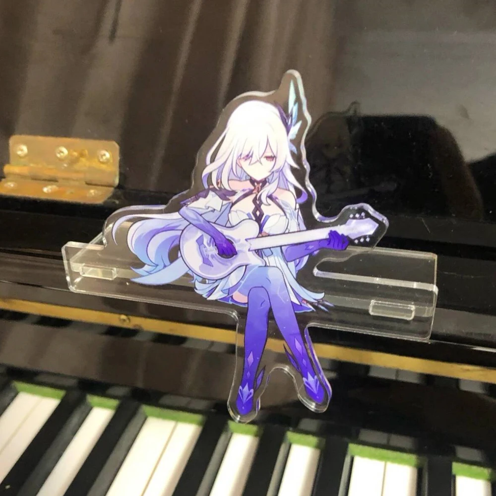 Figur Akrilik Genshin Impact Skirk untuk Cosplay, Dekorasi Meja, Koleksi Unisex, dan Properti