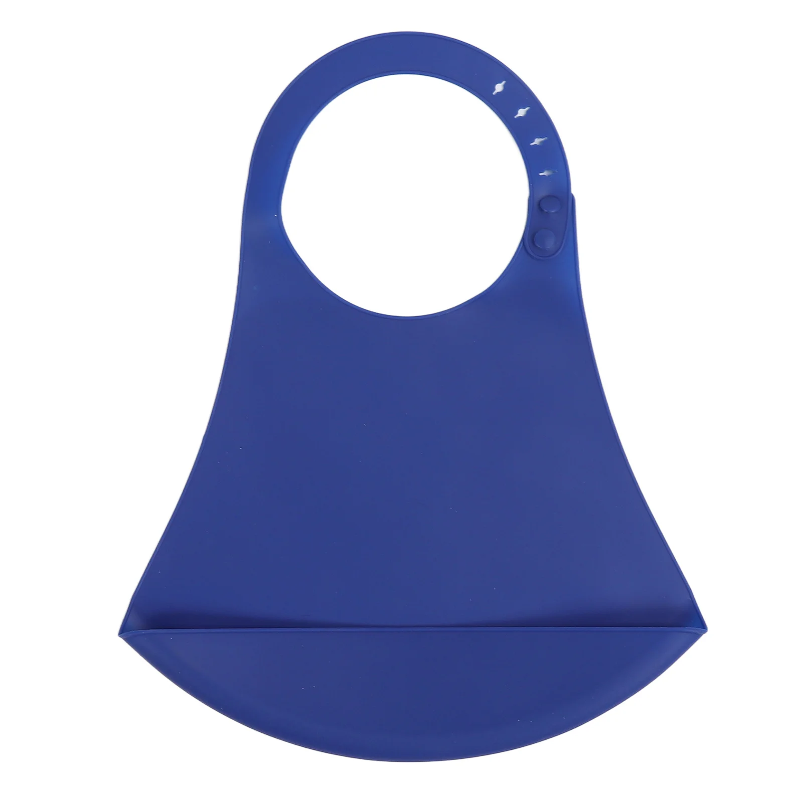 Elderly Adult Bibs Reusable Crumb Collector Prevent Food Falling Clothing Adjust Size Adult Silicone Bib for Eating