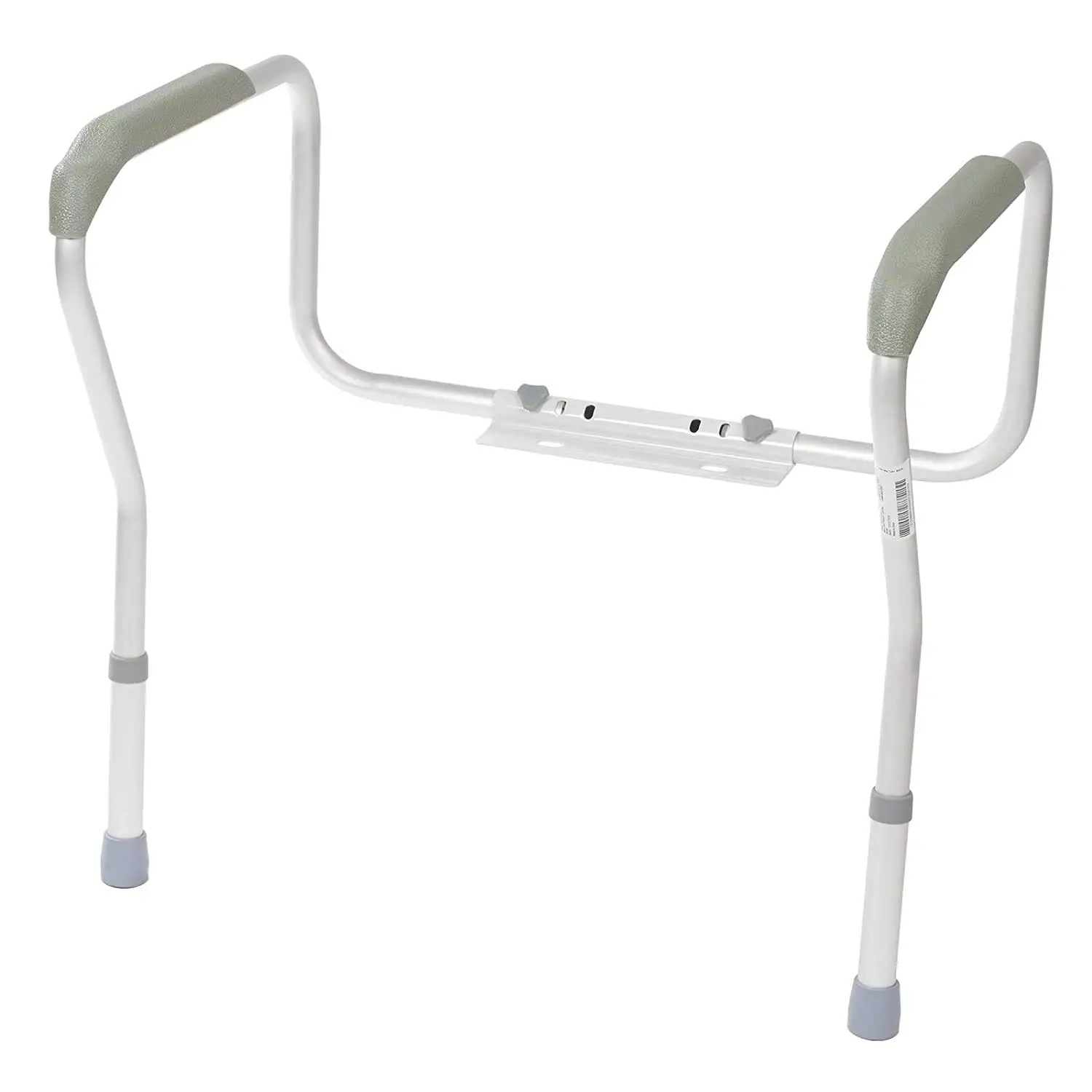 

Adjustable Toilet Safety Frame for Elderly, Disabled, or Injured, Bathroom Grab Bar with Support Rails