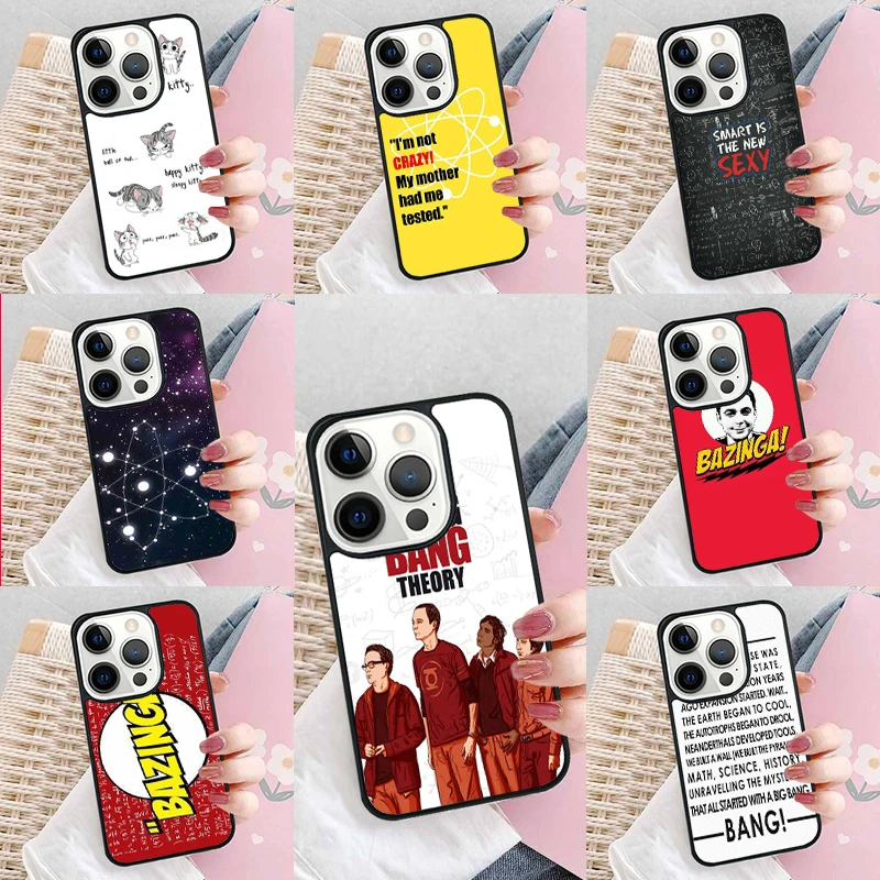 BAZINGA BIG BANG THEORY Soft Phone Case Cover for iPhone 16 Promax 15 Pro 13 14 Plus 11 12 Mini XR XS MAX Coque