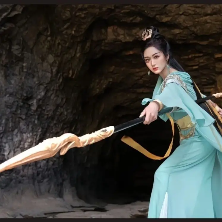 Same style of ancient Hanfu with Shen Li and Zhao Liying from Fengxing Film and Television, blue style agile and elegant studio