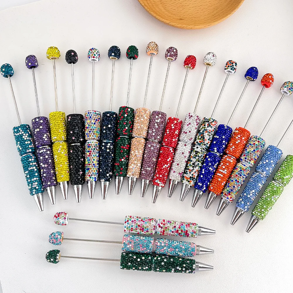 

Cordial Design 30Pcs 16*153MM DIY Jewelry/Color Rhinestone Pens/Hand Made/Beaded Pen Accessories/Beadable Pen Findings #19796