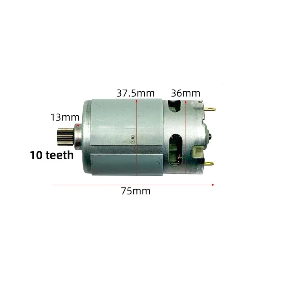 RS550 16.8V 10 Teeth Lithium Chainsaw Motor  FOR MINI  Electric Chainsaw For Fast Cutting In Outdoor Gardening Projects