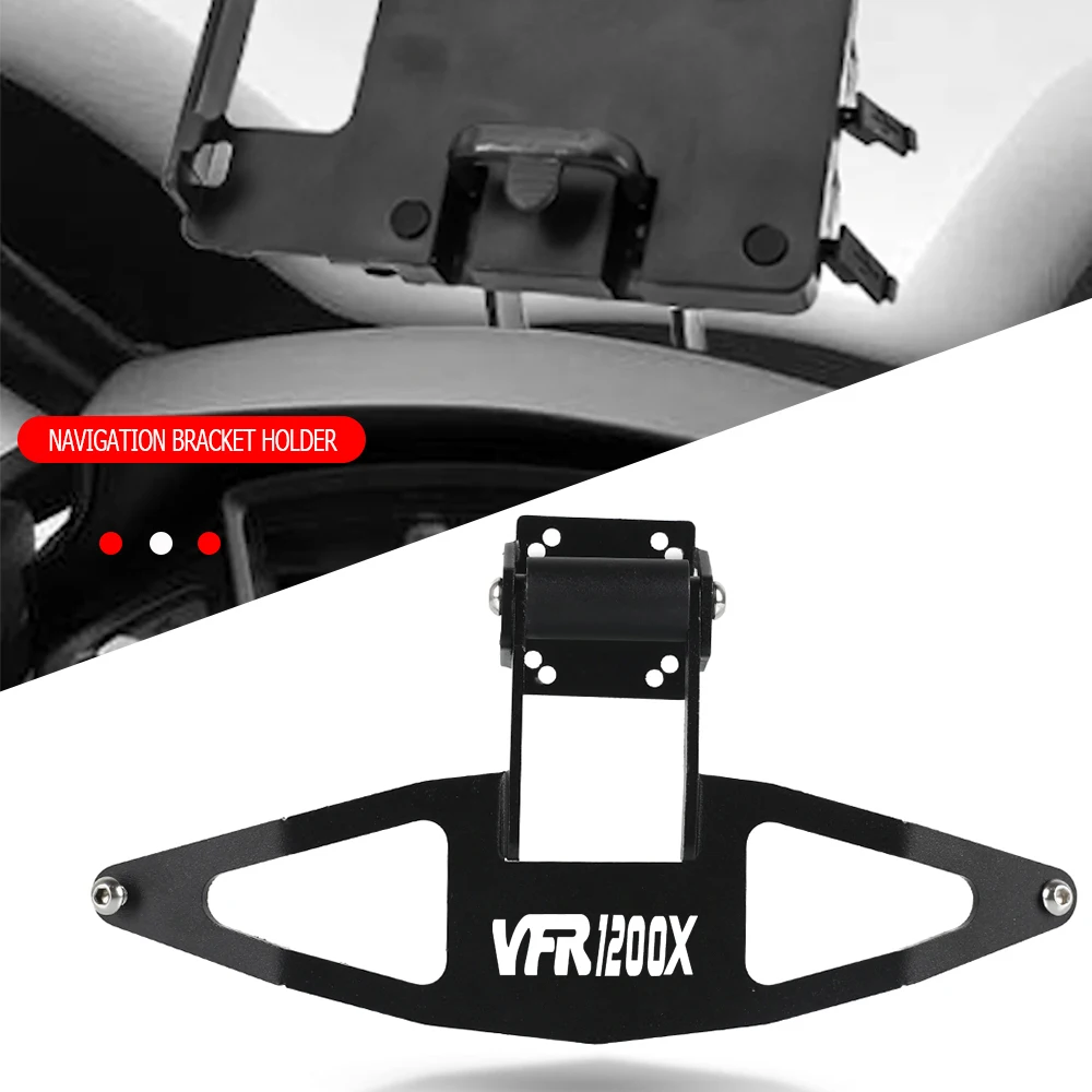 

VFR1200 1200X VFR 1200 X 2016 2015 2014 2013 Motorcycle GPS Navigation Phone Mount Bracket Aliminum FOR Honda VFR1200X 2012-2017