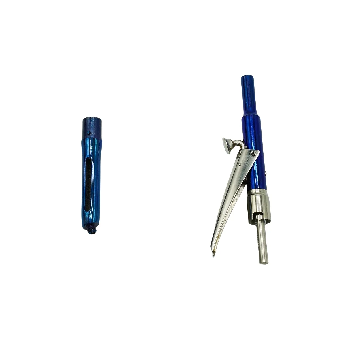 1Pc Dental Anesthetic Syringe Stainless Steel Colorful Dental Aspirating Anesthetic Syringe Surgical Tool Dental Instrument