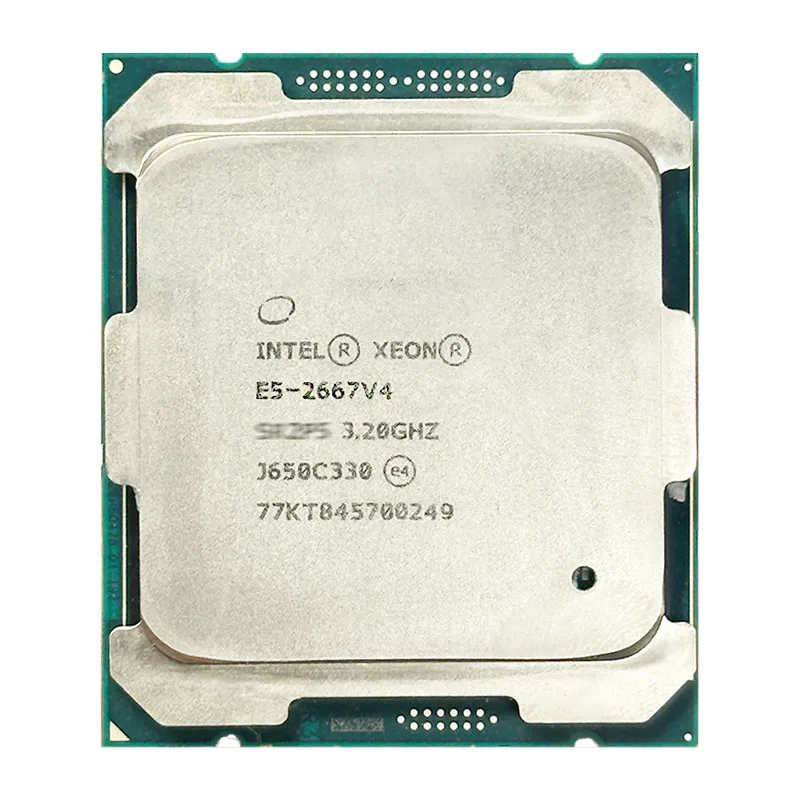 Intel Xeon E5 2667 V4 E5-2667V4 Used 3.2GHz 8-Core 16-Thread CPU Processor L3=25M 135W LGA 2011-3 ﻿