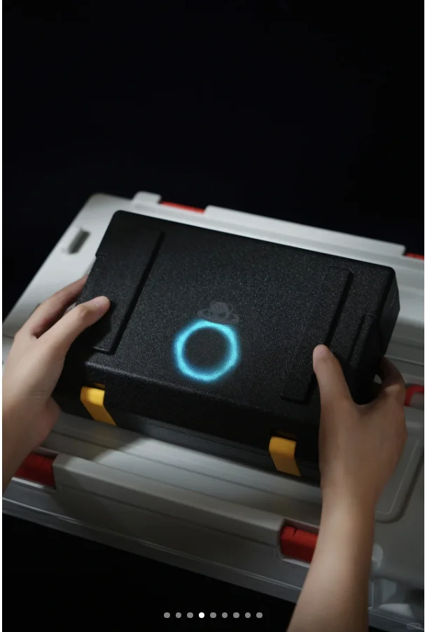 Meizu PANDAER XOG Mechanical Light Domrin Cube Wireless Bluetooth Speaker Wild AI Smart Cyberpunk Metal Speaker