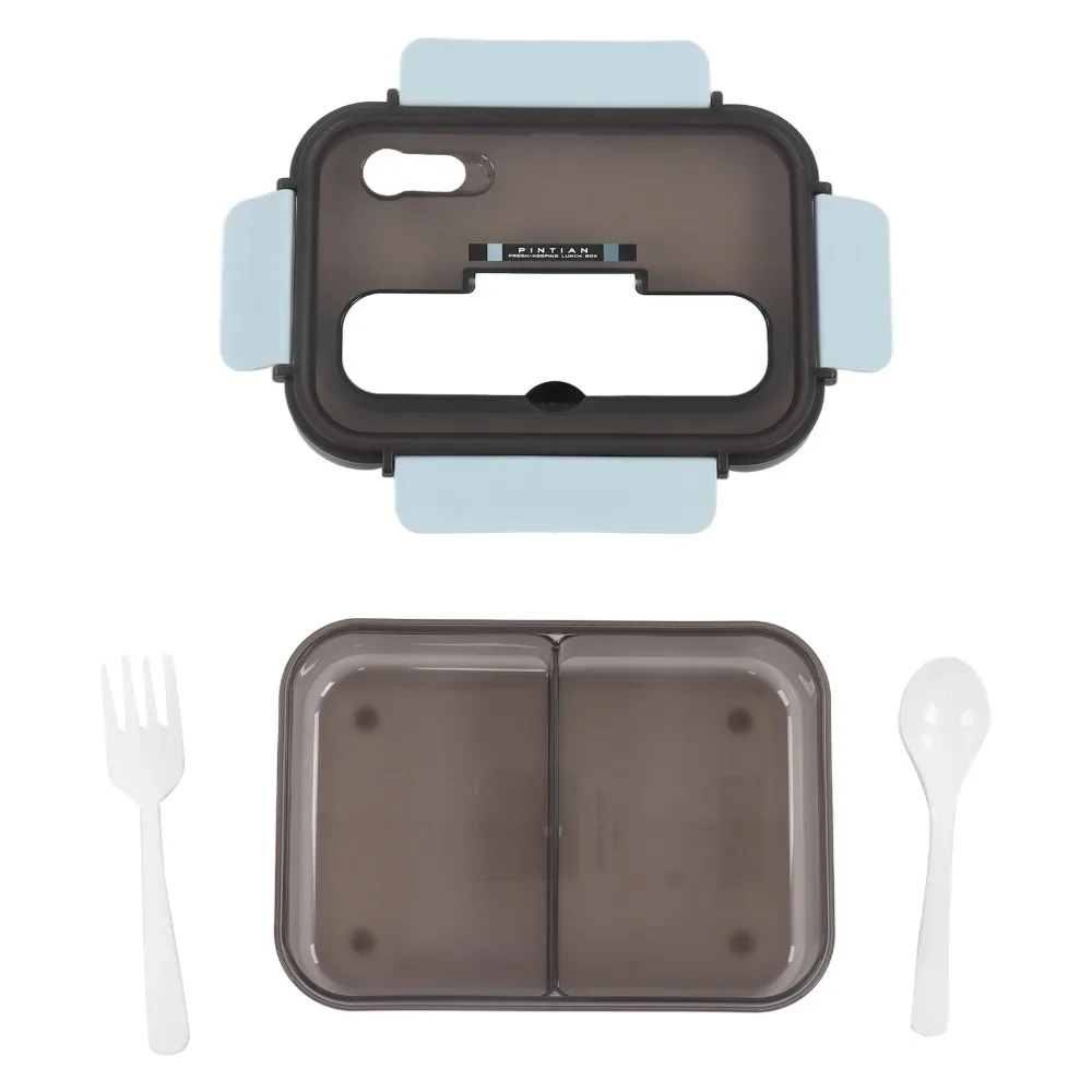 

Cute PP Insulated Lunch Box 2 Compartment 1.1L Bento Lunch Box Food Storage Container For Office