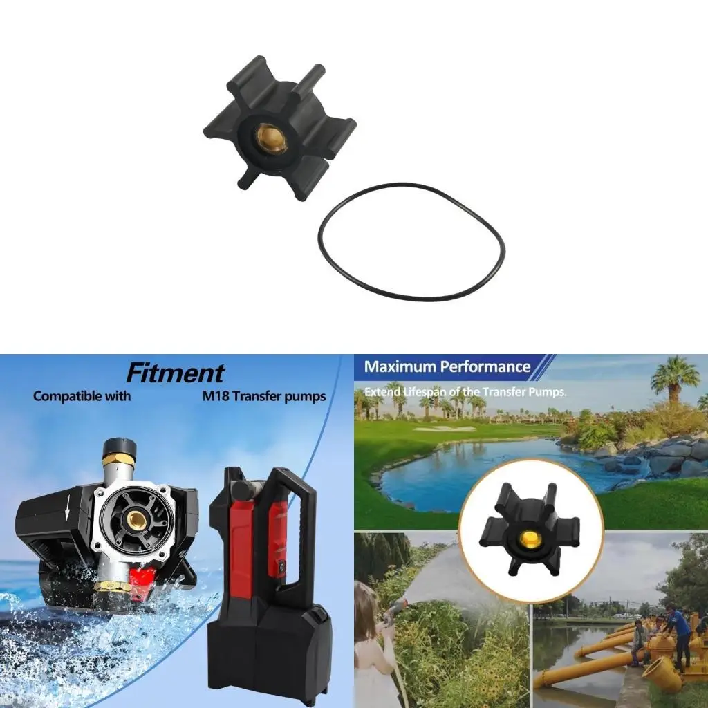 

G8TB Модернизированное рабочее колесо Латунь Герметичный Износостойкий водяной насос Рабочее колесо и уплотнительные кольца