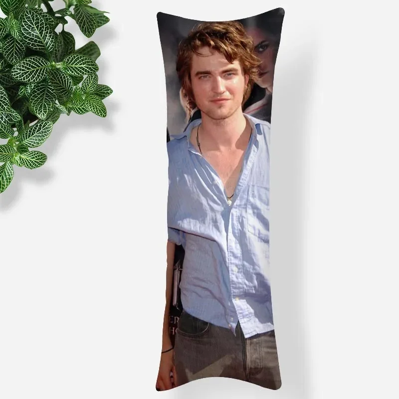 Long Pillowcase Custom Robert Pattinson Body Pillow Cover Men Women Home Bedroom Rectangle Sleep Decoration Accessories 0531