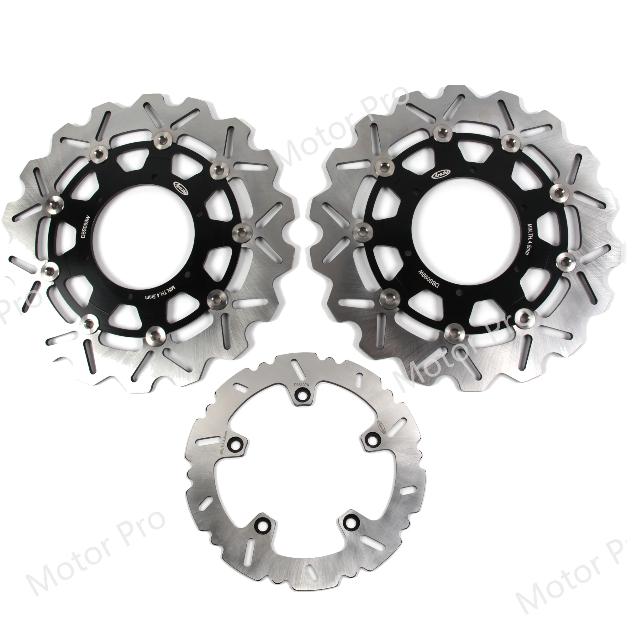 CNC Floating Front Rear Brake Disc Disk Rotor For BMW F700GS 2013-2015 / F800GS 2009-2015 / F 800 GS Adventure 2013-2015