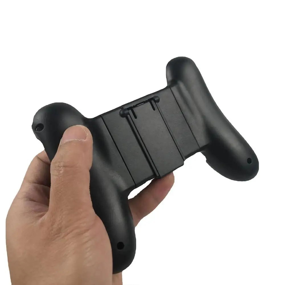 2 In 1 Mobile Phone Gaming Controller Holder For Aim Shooting Gamepad For Shooter Game Grip Aux Button Handle