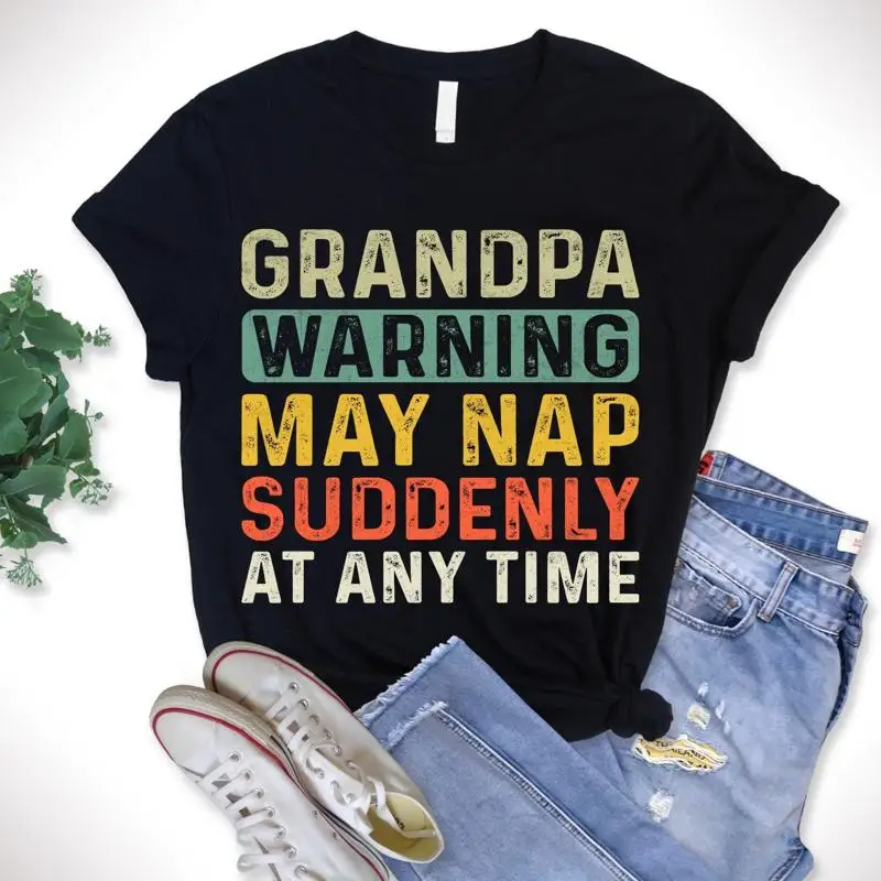 

Забавная футболка с дедушкой, день отца, папа, дедушка, юмор, хлопок, мужская футболка на день рождения для него, S