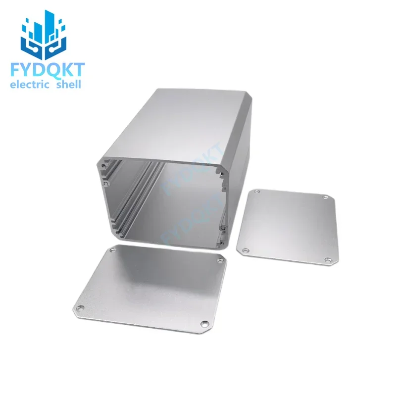 Lightweight Aluminum Alloy Split Battery Box Circuit Board Shell 120x92x73mm Electronic Storage And Protection Case