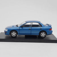 Ixo 1:24 IMPREZA GT 4WD 1996 Alloy Rally Car Model Static Collection Decorated Holiday Gifts Toys
