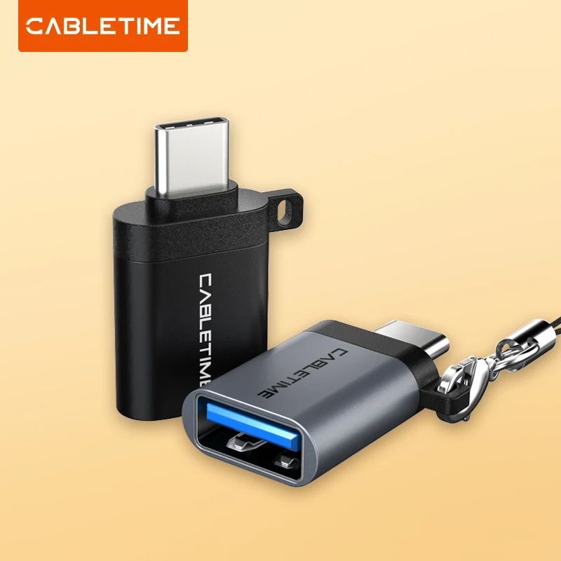 CABLEIME Type C OTG Adapter USB3.0 Một Nữ To Type-C Adapter Sạc Và Đồng Bộ Chuyển Đổi Dành Cho Điện Thoại Di Động máy Tính Xách Tay Máy Tính Bảng C011