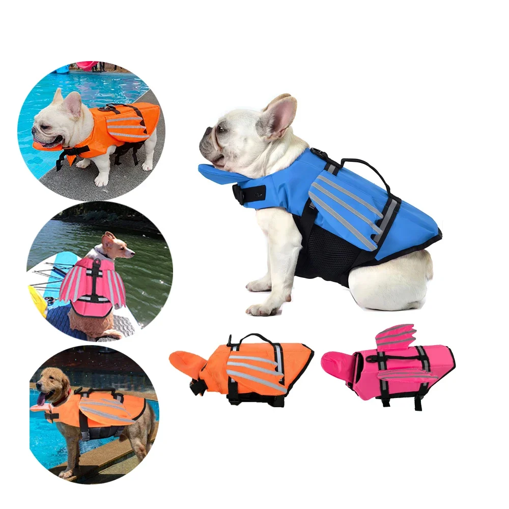 Dog Life Jacket Wings Pet Flotation Life Vest for Small Middle Large Dogs Lifesaver Preserver Swimsuit For Pool Beach Boating