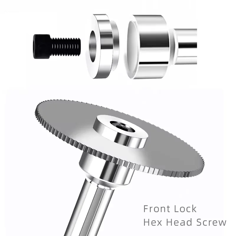 Saw Milling Cutter Slitting Saw Arbor Blade Holder CNC Slotting Machining Metal Cutting Tool Front Rear Lock 5 6 8 10 13mm