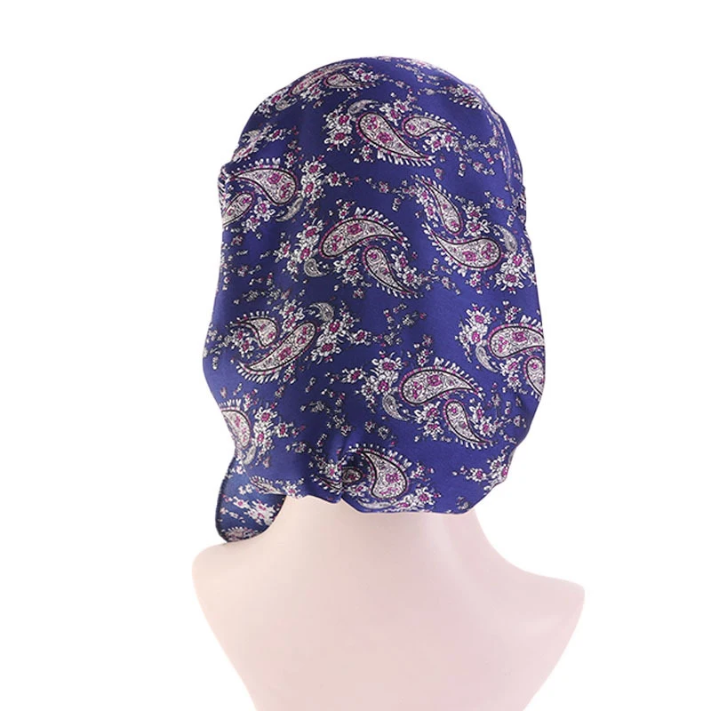 Nuevo Pañuelo para la cabeza contra el cáncer para mujer, gorro para quimio para la pérdida de cabello, turbante, gorro preatado, Bandana