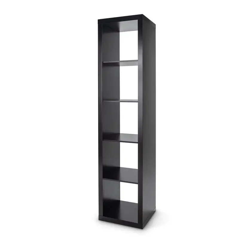 Gardens 5-Cube Vertical Storage Organizer,  Black