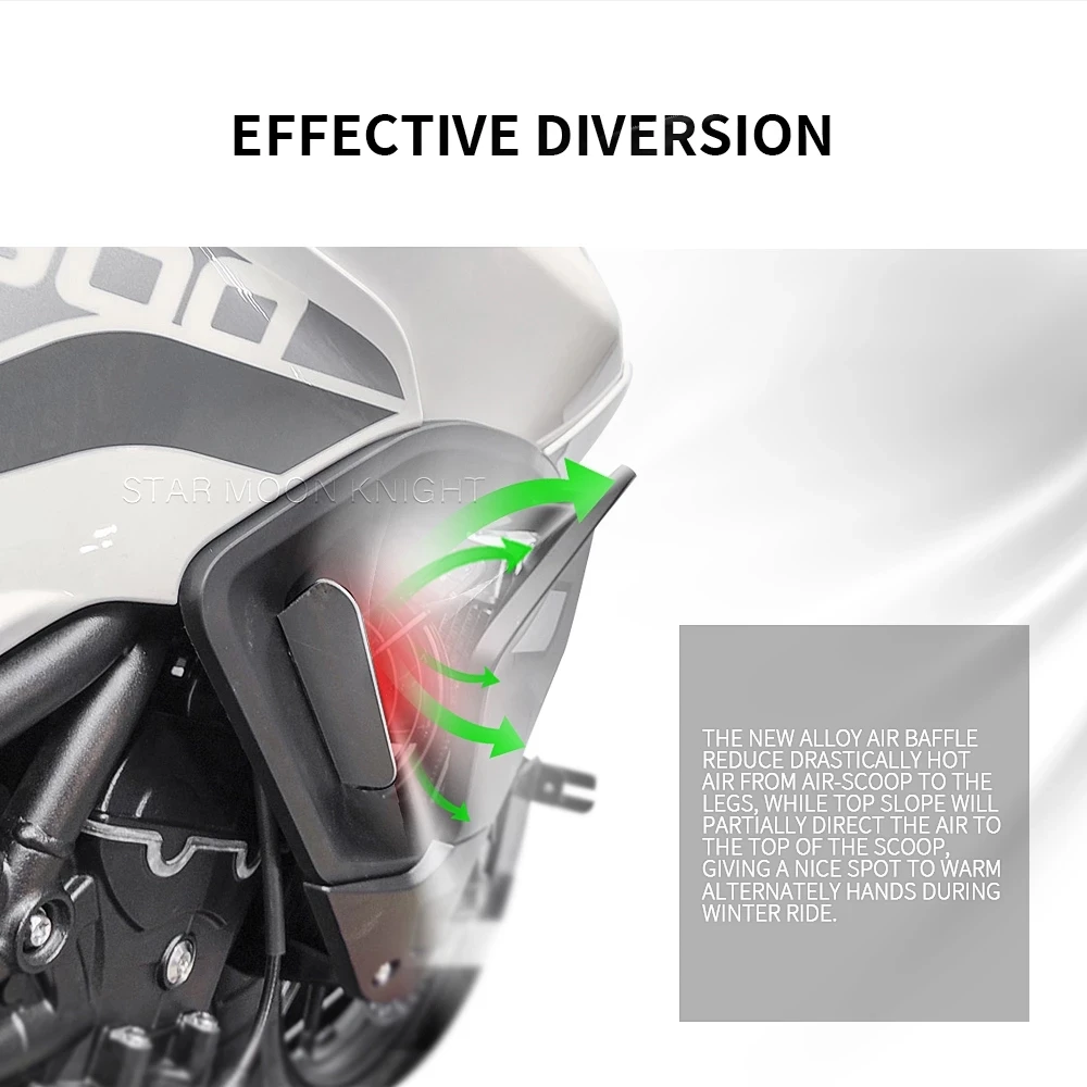 Air deflector For Tiger 900 Tiger 850 Sport TIGER 900 Rally pro 2020- Air Deflectors wind screen wind deflector Moto Accessories - view 2