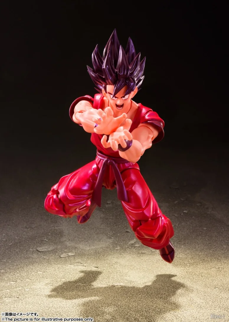 【ZW】BANDAI SPIRITS S.H.Figuarts Dragon Ball Z Son Goku Kaio Fist Action Figures Models Toys Gifts
