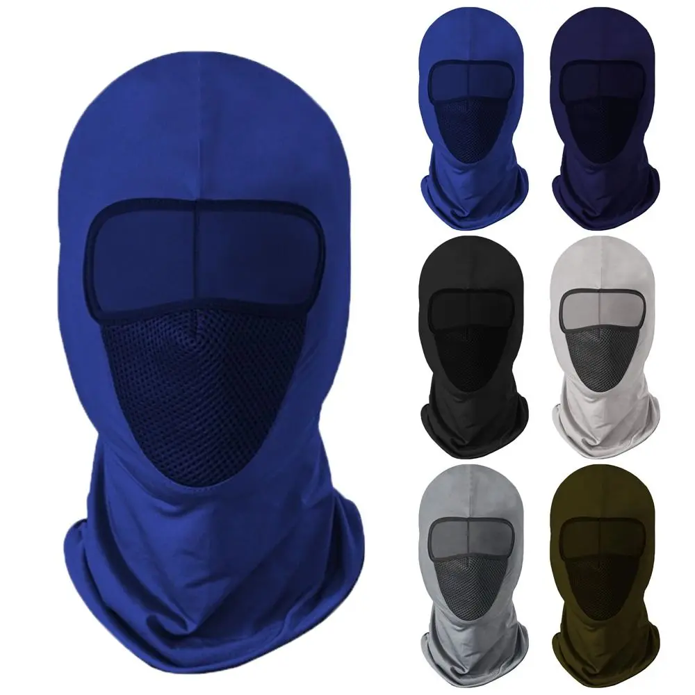 Face Hood Windproof Full Face Cap Breathable UV Protection Cycling Balaclava Cooling Neck Women Men