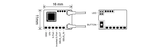 FrSky ARCHER Plus RS supports full-range signal control with an equivalent telemetry range.