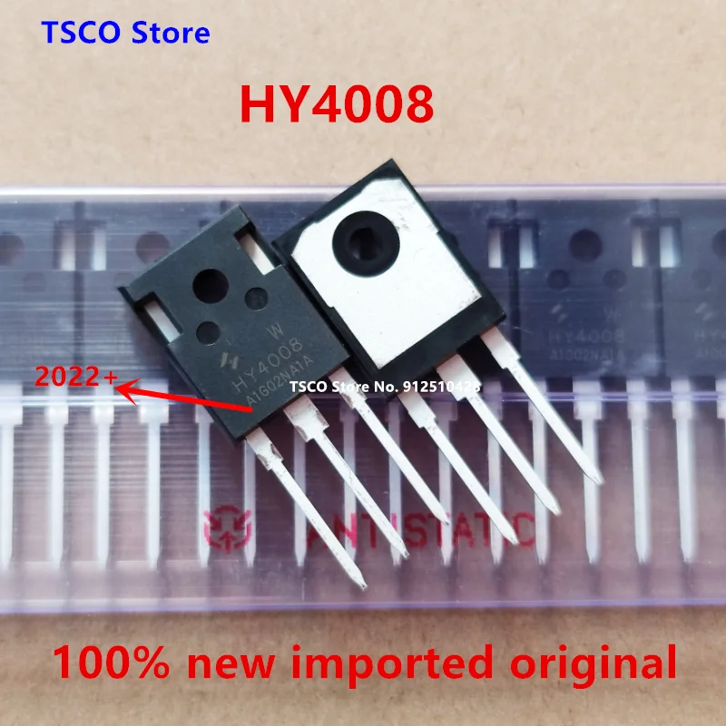 5-100piece HY4008  HY4008W  80V/200A  100% New Origiail  2022+