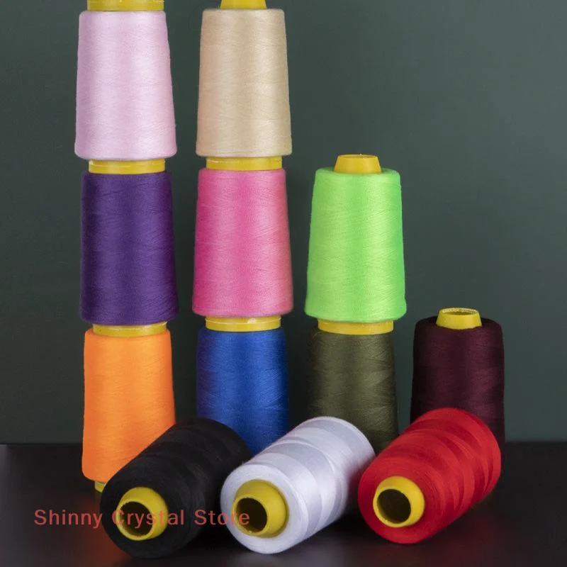 1300 Yards Sewing Strong Polyester Thread 20S/2 Upholstery Canvas Tapestry Pants Shoes Leathercraft Accs
