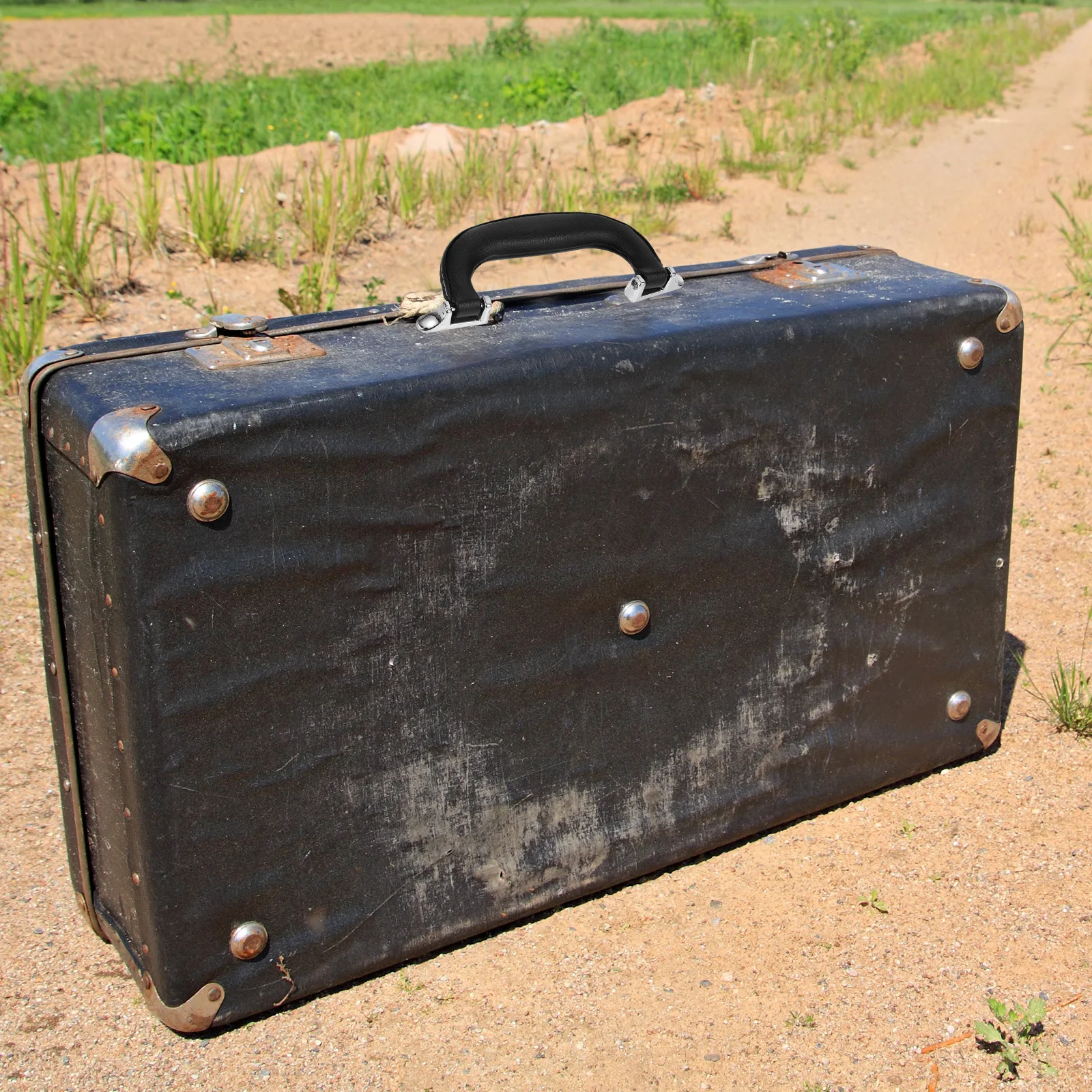 

2Pcs Packaging Box Handle Replacement Foldable Grip Comfortable for Suitcase Luggage Case Toolbox Accessories