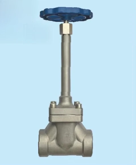 DJ-10D ~50D FEILUN Cryogenic SS304 Flange Globe Valve For Liquid Gas Vessel