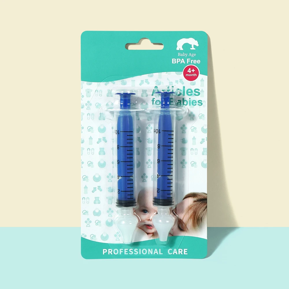 10ML/20ML Baby Nasal Aspirator Syringe Baby Nose Cleaner Rhinitis Nasal Washer Irrigator Needle Baby Nose Washing for Children