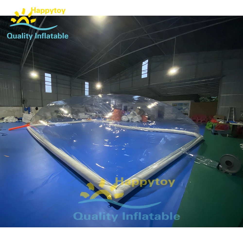 Outdoors Above Ground PVC Inflatable Swimming Pools Tent Inflatable Pool Enclosure