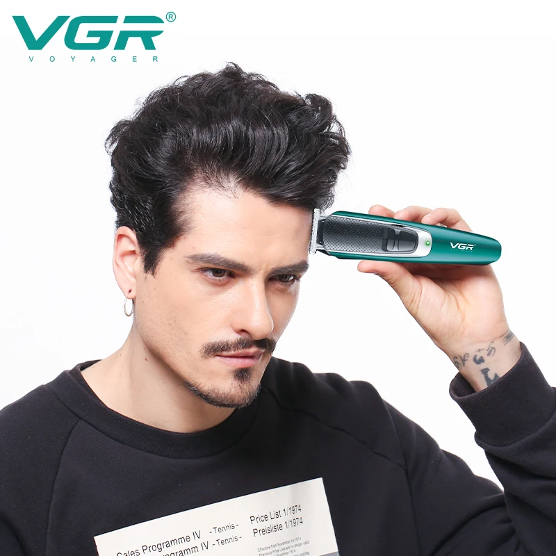 

VGR V-176 New USB Professional Rechargeable Electric Barber Cordless Hair Clipper Trimmer for Men